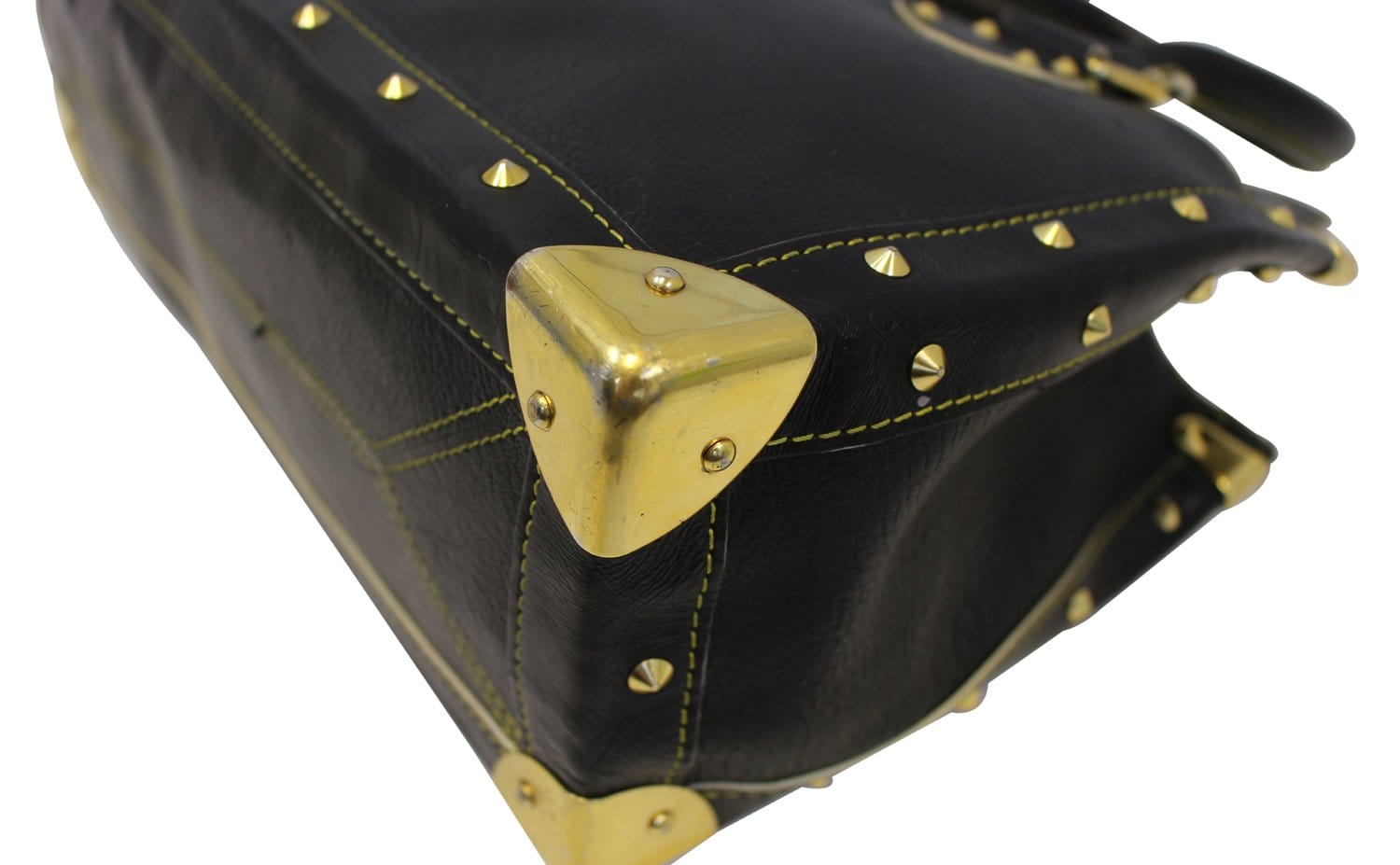 Louis Vuitton Suhali Le Fabuleux Handbag Leather Black