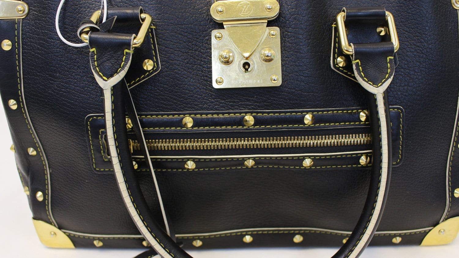 Louis Vuitton Light Blue Suhali Leather Le Fabuleux Bag Louis