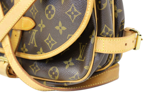 LOUIS VUITTON Monogram Canvas Saumur 30 Shoulder Bag