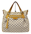 LOUIS VUITTON Evora MM Damier Azur Tote Shoulder Bag