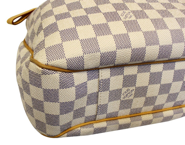 LOUIS VUITTON Evora MM Damier Azur Tote Shoulder Bag