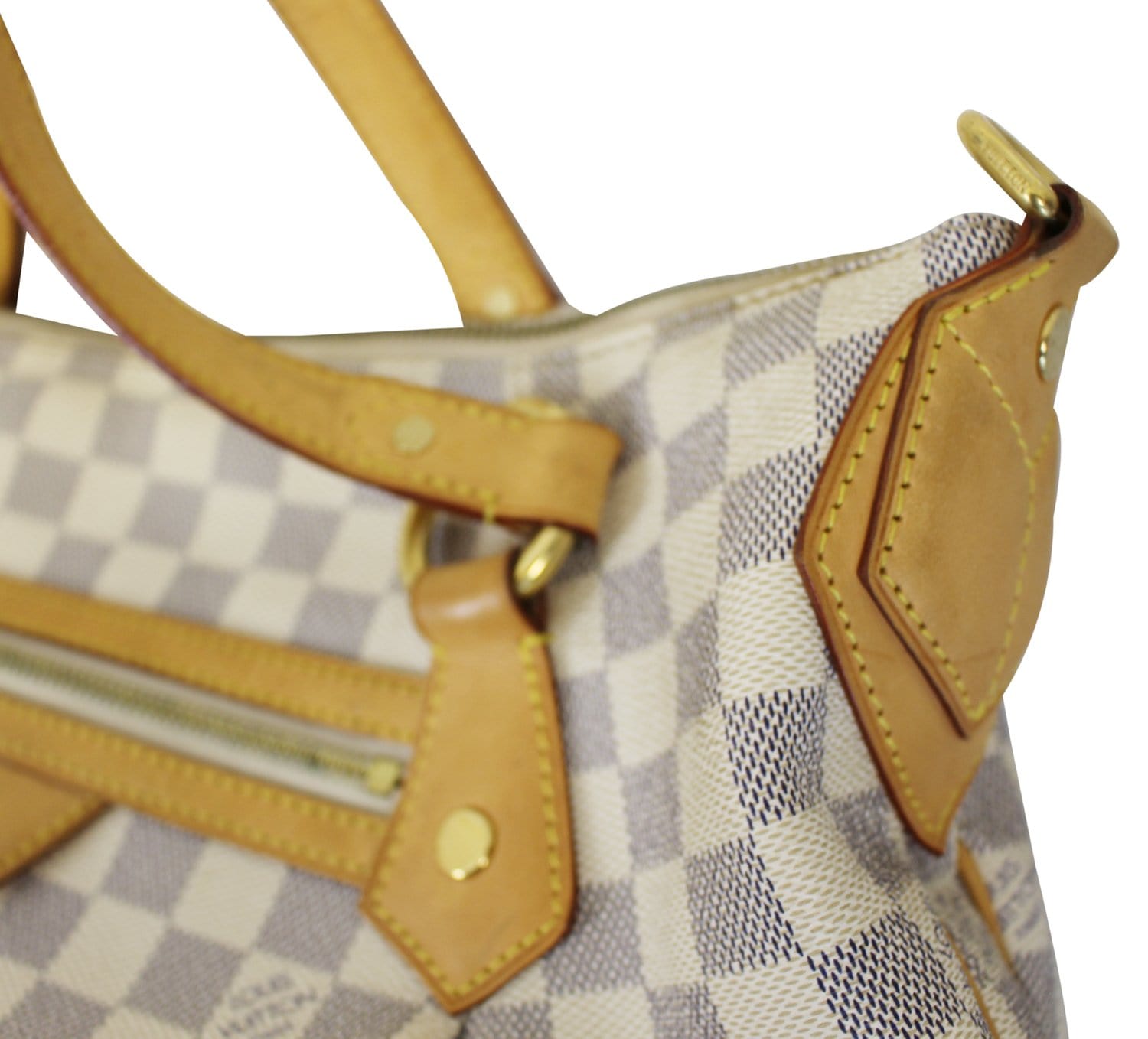 Authentic Louis Vuitton Evora Damier Azur hand/shoulder bag MM