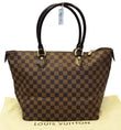 LOUIS VUITTON Damier Ebene Saleya MM Shoulder Bag