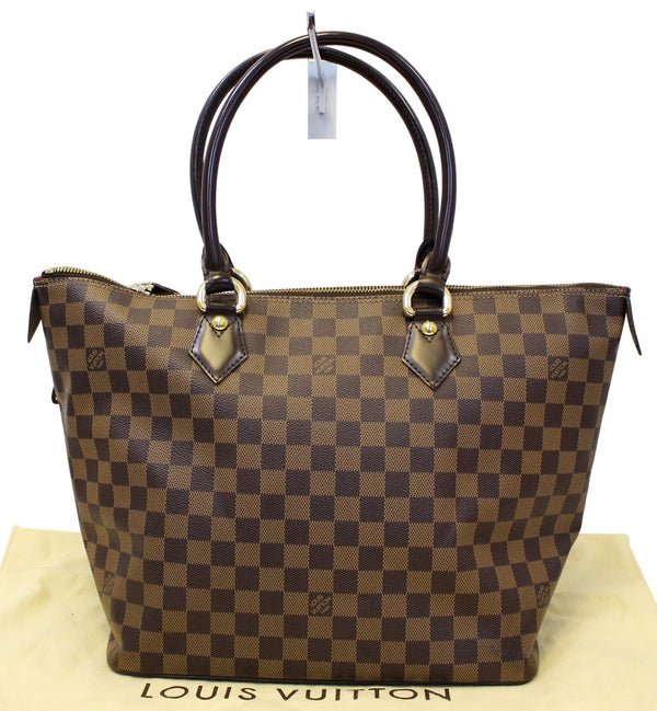 LOUIS VUITTON Damier Ebene Saleya MM Shoulder Bag