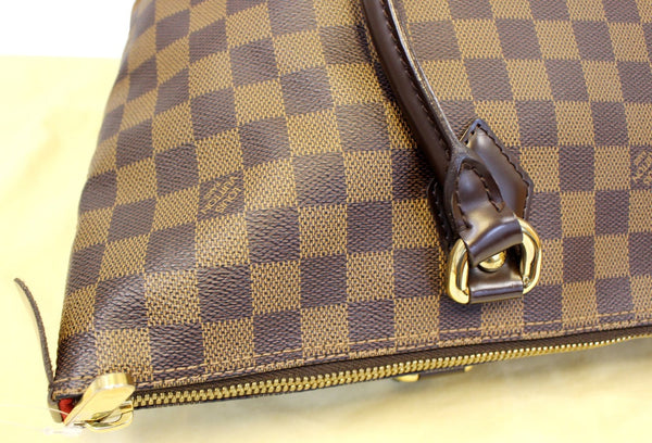 LOUIS VUITTON Damier Ebene Saleya MM Shoulder Bag