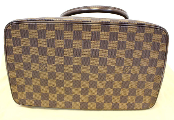 LOUIS VUITTON Damier Ebene Saleya MM Shoulder Bag