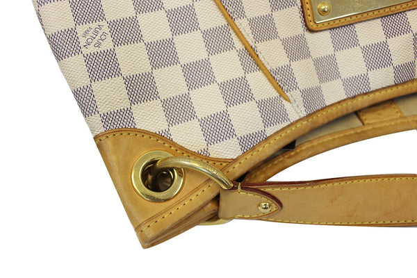 LOUIS VUITTON Damier Azur Galliera PM Shoulder Bag