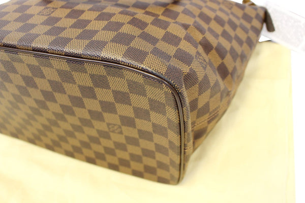 LOUIS VUITTON Damier Ebene Saleya MM Shoulder Bag