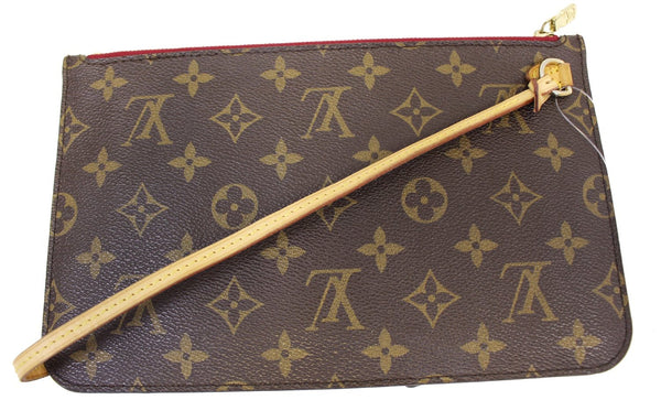 LOUIS VUITTON Monogram Canvas Pochette Pouch For Neverfull