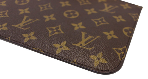 LOUIS VUITTON Monogram Canvas Pochette Pouch For Neverfull