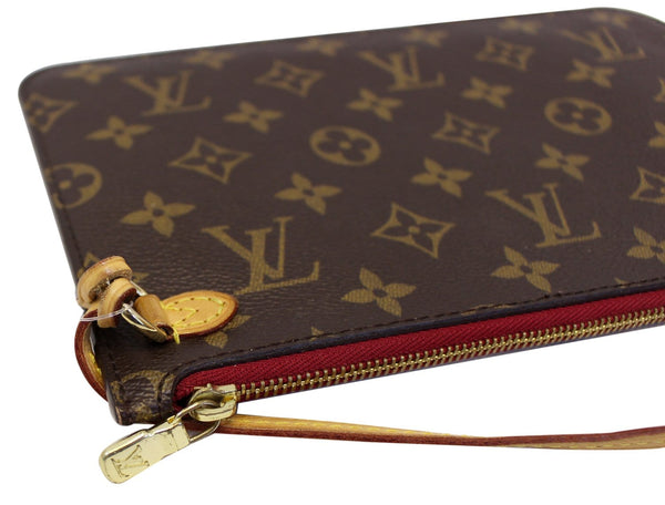 LOUIS VUITTON Monogram Canvas Pochette Pouch For Neverfull