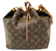 LOUIS VUITTON Monogram Brown Petit Noe Shoulder Bag