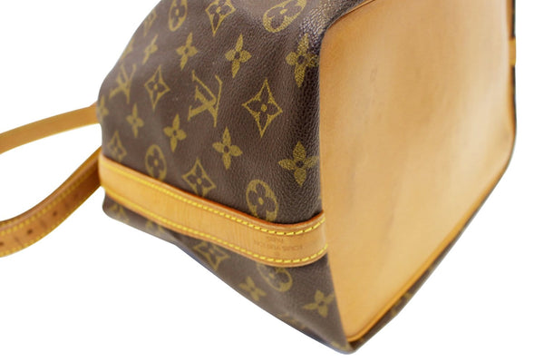 LOUIS VUITTON Monogram Brown Petit Noe Shoulder Bag