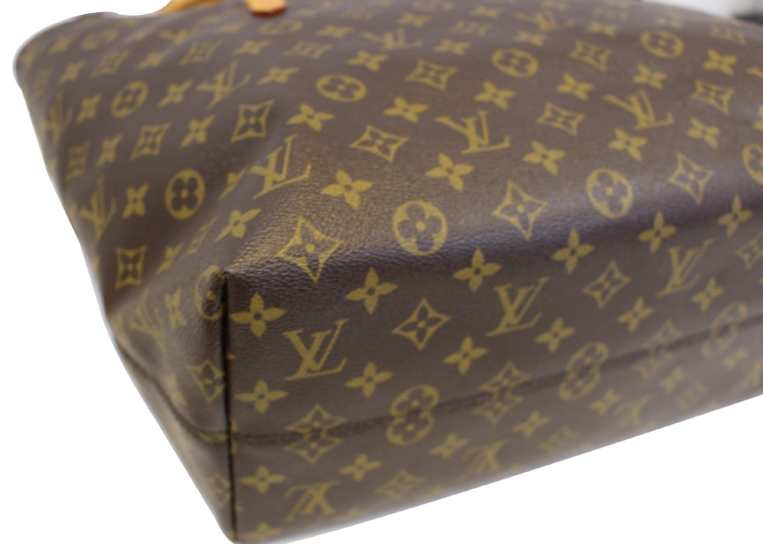 LOUIS VUITTON Monogram Canvas Raspail MM Shoulder Bag Brown