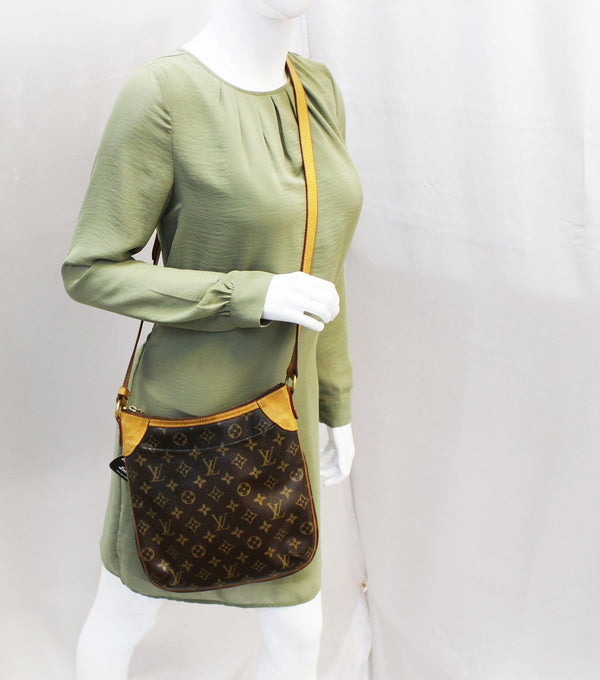 LOUIS VUITTON Monogram Odeon PM Shoulder Bag