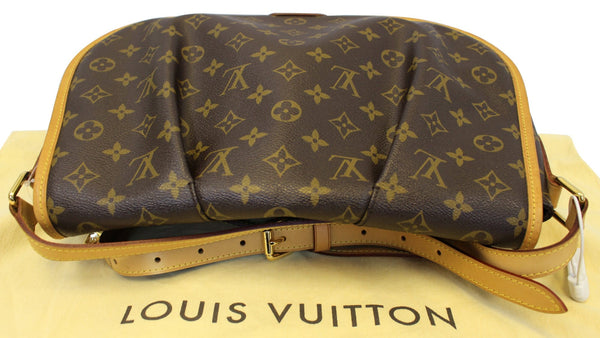 LOUIS VUITTON Monogram Canvas Menilmontant MM Crossbody Bag