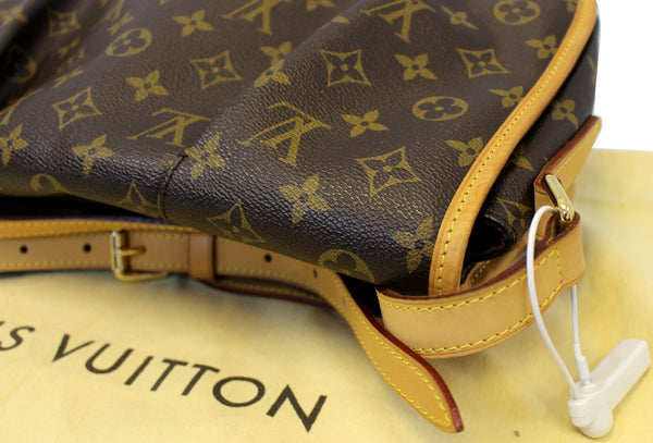 LOUIS VUITTON Monogram Canvas Menilmontant MM Crossbody Bag