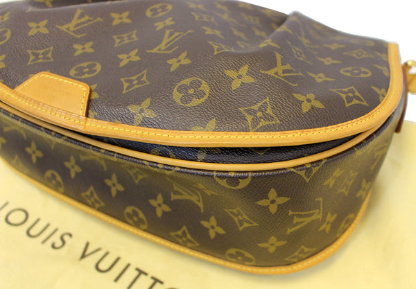 LOUIS VUITTON Monogram Canvas Menilmontant MM Crossbody Bag