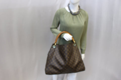 LOUIS VUITTON Monogram Canvas Artsy GM Tote Hobo Handbag