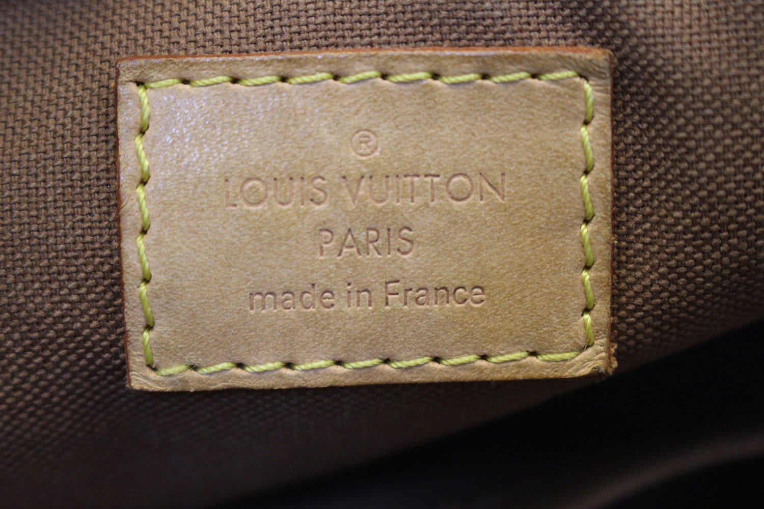 Louis Vuitton Palermo Mm Monogram 2way with Strap 872668 Brown