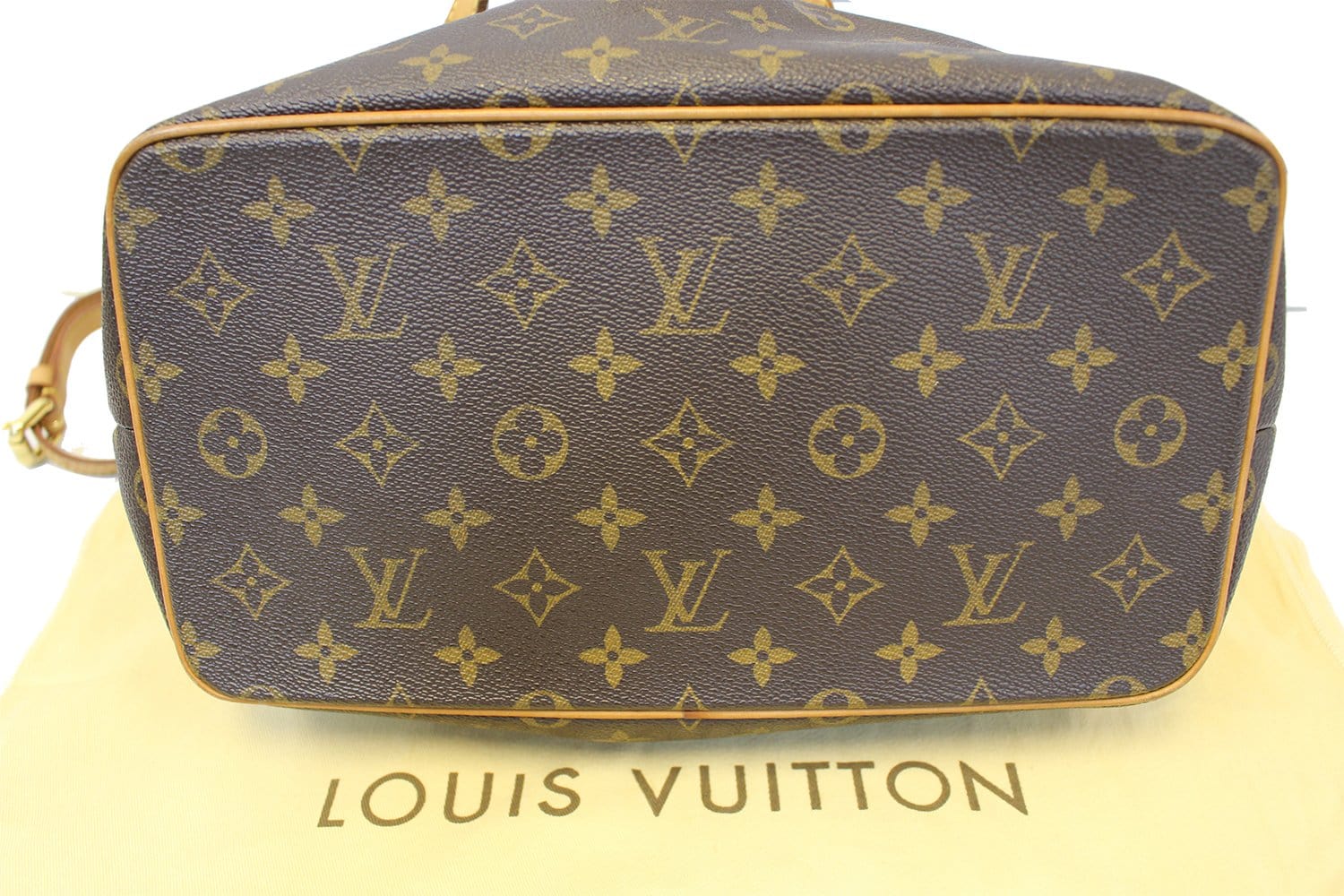 Louis Vuitton Monogram Palermo MM Tote Satchel Hand Shoulder Bag Brown VI  0058