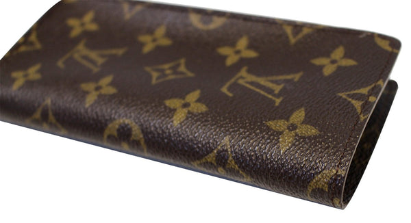 LOUIS VUITTON Monogram Etui Lunettes Simple Glasses Case