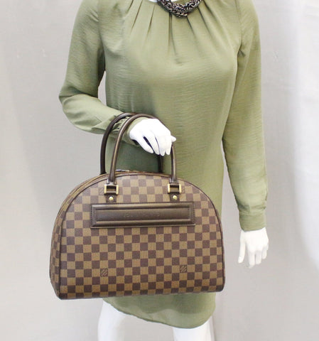 LOUIS VUITTON Damier Ebene Nolita Satchel Bag 