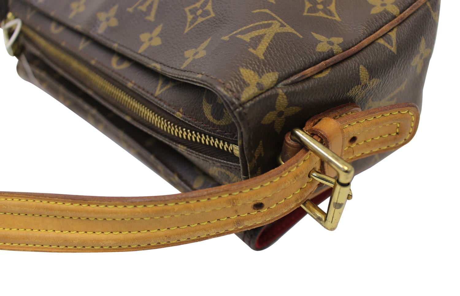 Shop for Louis Vuitton Monogram Canvas Leather Viva Cite MM Bag