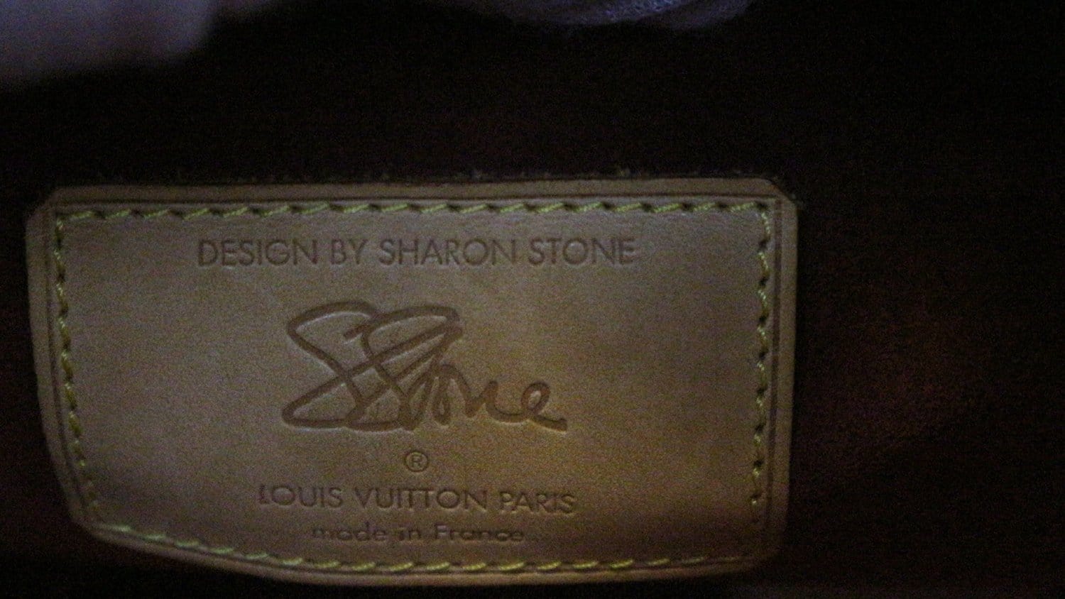 LOUIS VUITTON Monogram Sharon Stone AMFAR Vanity Three 102553