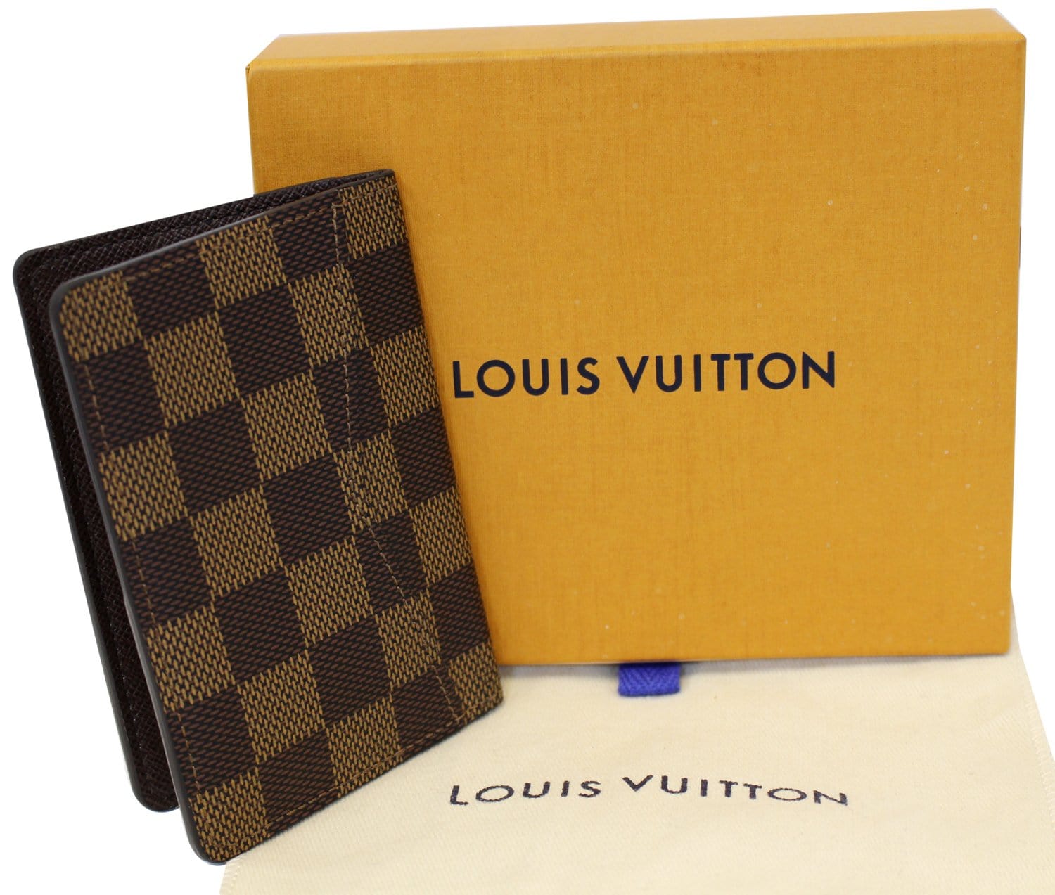 Louis Vuitton Pocket Organizer Wallet Damier Ebene