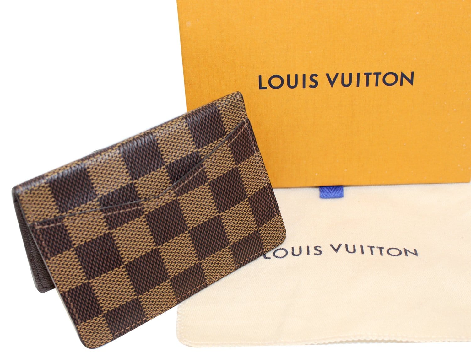 Louis Vuitton Damier Azur Canvas Pocket Organizer Louis Vuitton