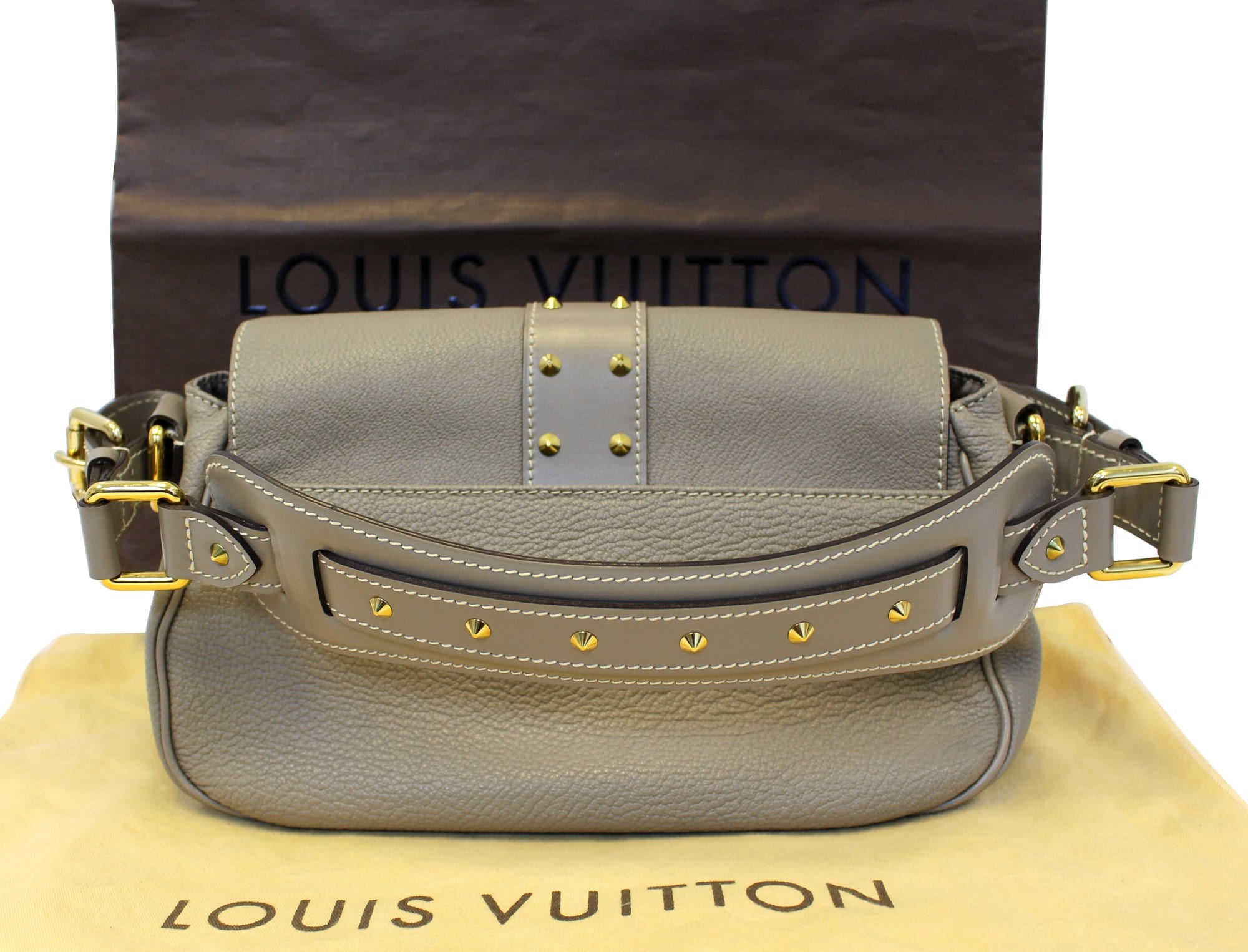 Louis Vuitton Louis Vuitton Le Confident Black Suhali Leather