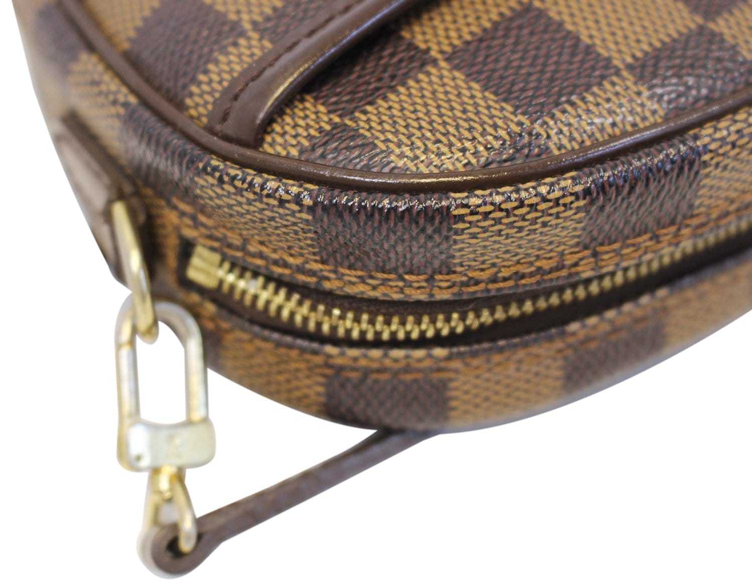 LOUIS VUITTON Pochette Ipanema Mini Shoulder Bag Damier Leather N51296 JP