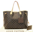 LOUIS VUITTON Monogram Neverfull GM Shoulder Bag Red