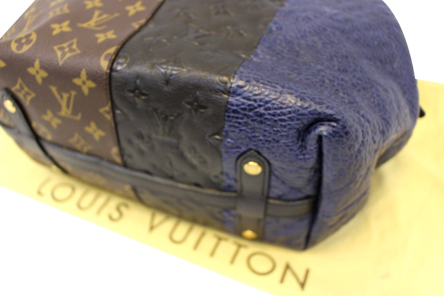 Louis Vuitton Monogram Medium Block Tricolor Stripes - THE PURSE