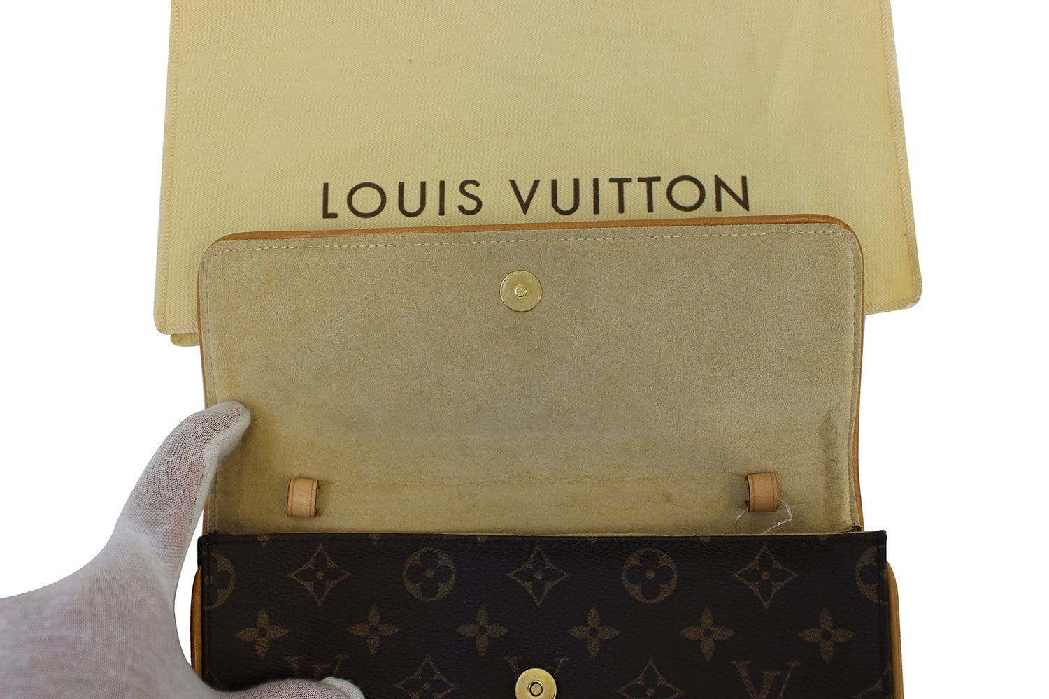 Authenticated Used Louis Vuitton Monogram Pochette Twin GM M51852 Shoulder  Bag LV 0088 LOUIS VUITTON 