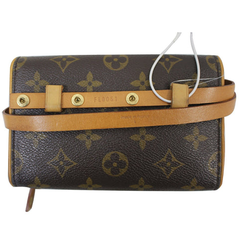 LOUIS VUITTON Pochette Florentine Monogram Canvas Waist Bag-US