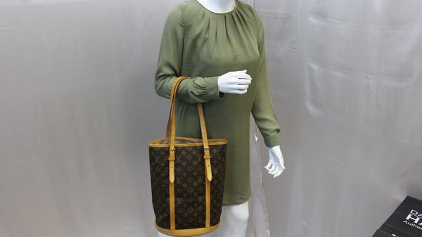 LOUIS VUITTON Monogram Canvas Large Bucket Bag