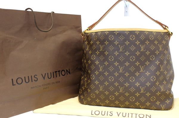 LOUIS VUITTON Monogram Canvas Delightful MM Shoulder Bag