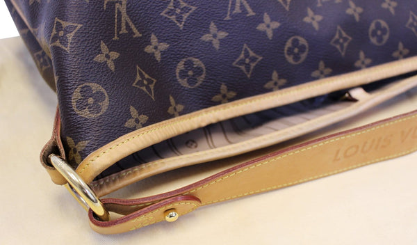 LOUIS VUITTON Monogram Canvas Delightful MM Shoulder Bag