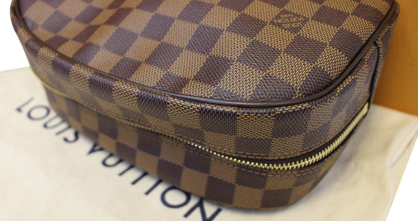 LOUIS VUITTON Damier Ebene Toiletry Cosmetic Pouch