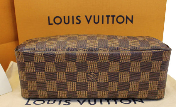 LOUIS VUITTON Damier Ebene Toiletry Cosmetic Pouch