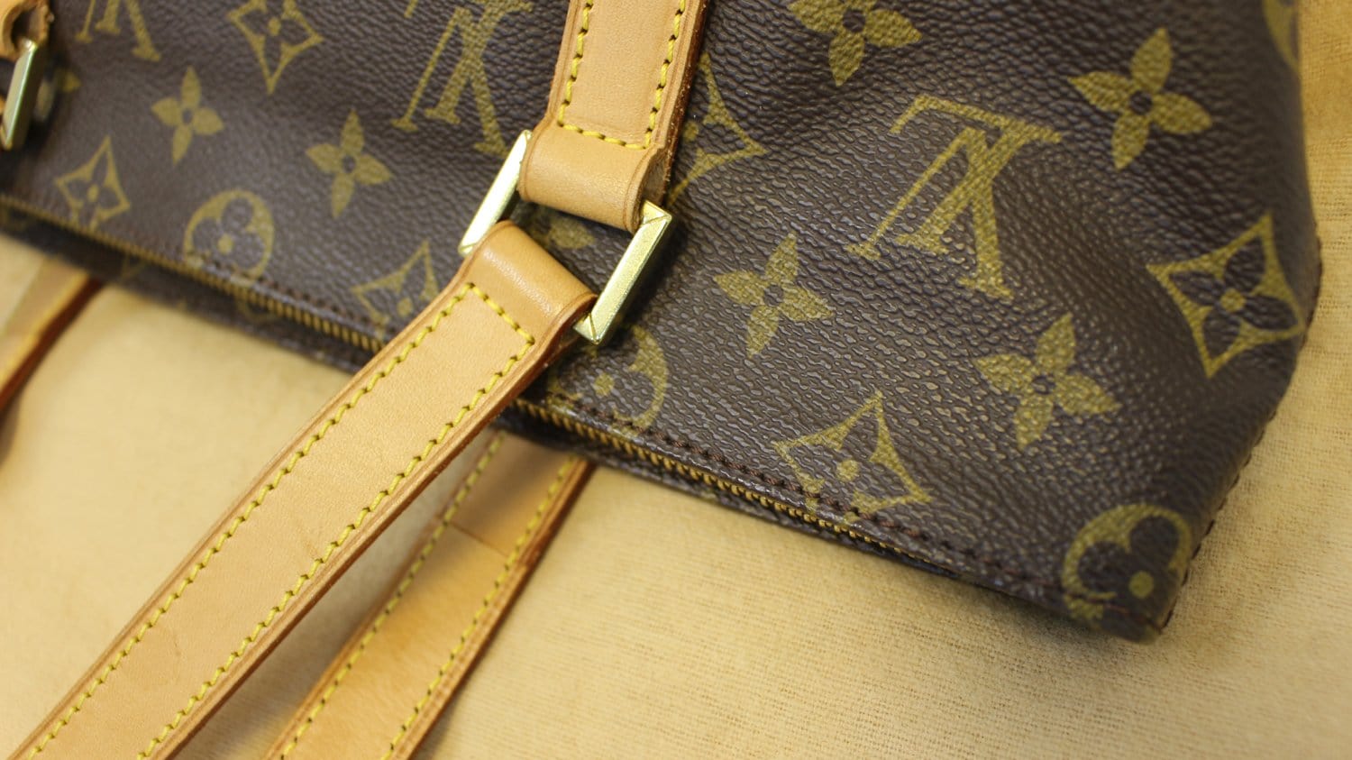 Louis Vuitton, Bags, Angelina Jolielouis Vuitton Zipper Tote With Dust Bag