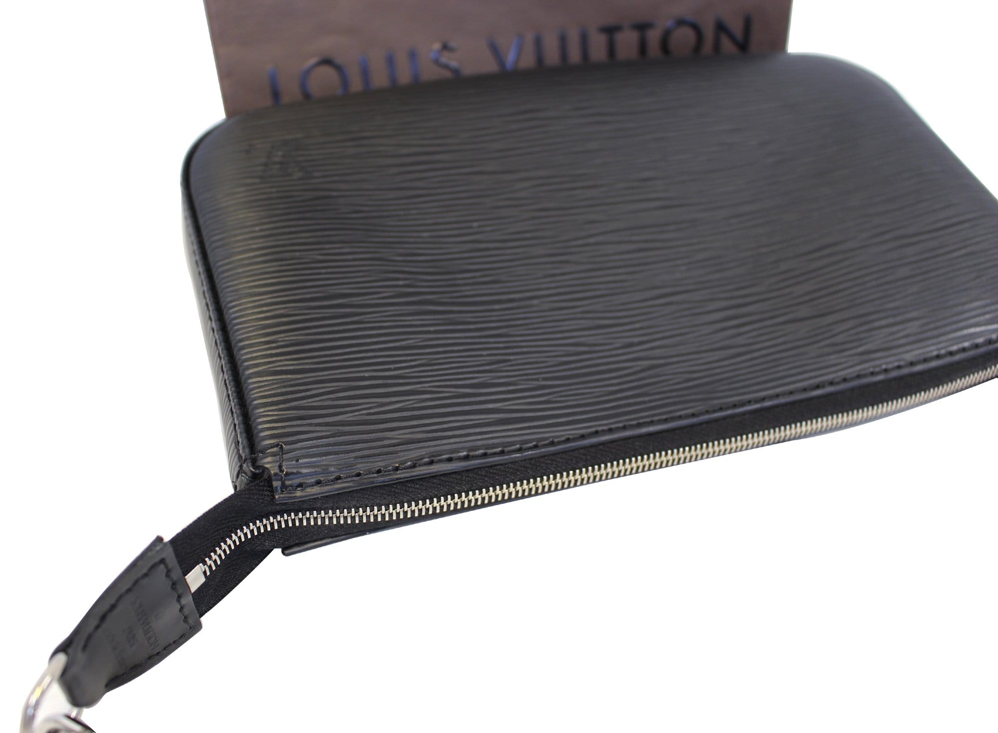 Louis Vuitton Black Epi Electric Pochette Accessories NM at Jill's