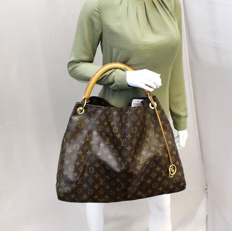 LOUIS VUITTON Monogram Artsy GM Tote Hobo Handbag Limited