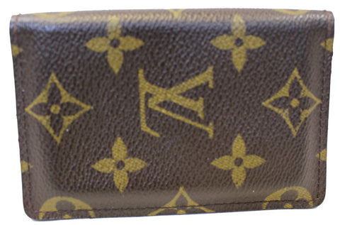 LOUIS VUITTON Monogram Canvas Pocket Organizer