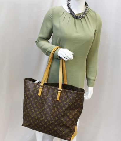 LOUIS VUITTON Monogram Canvas Cabas Alto Shoulder Bag