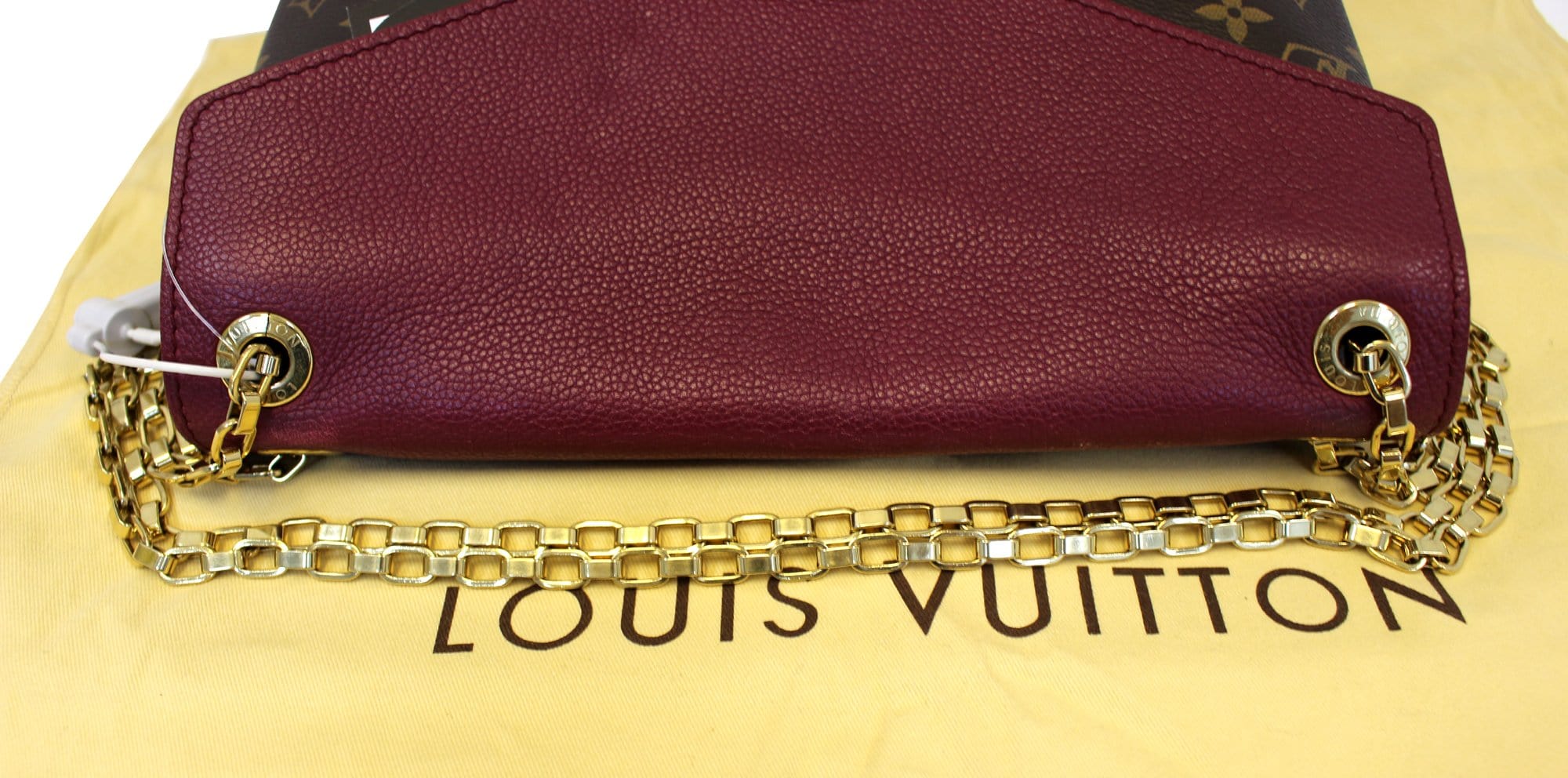 Louis Vuitton Safran Monogram Canvas Pallas Chain Bag Louis Vuitton