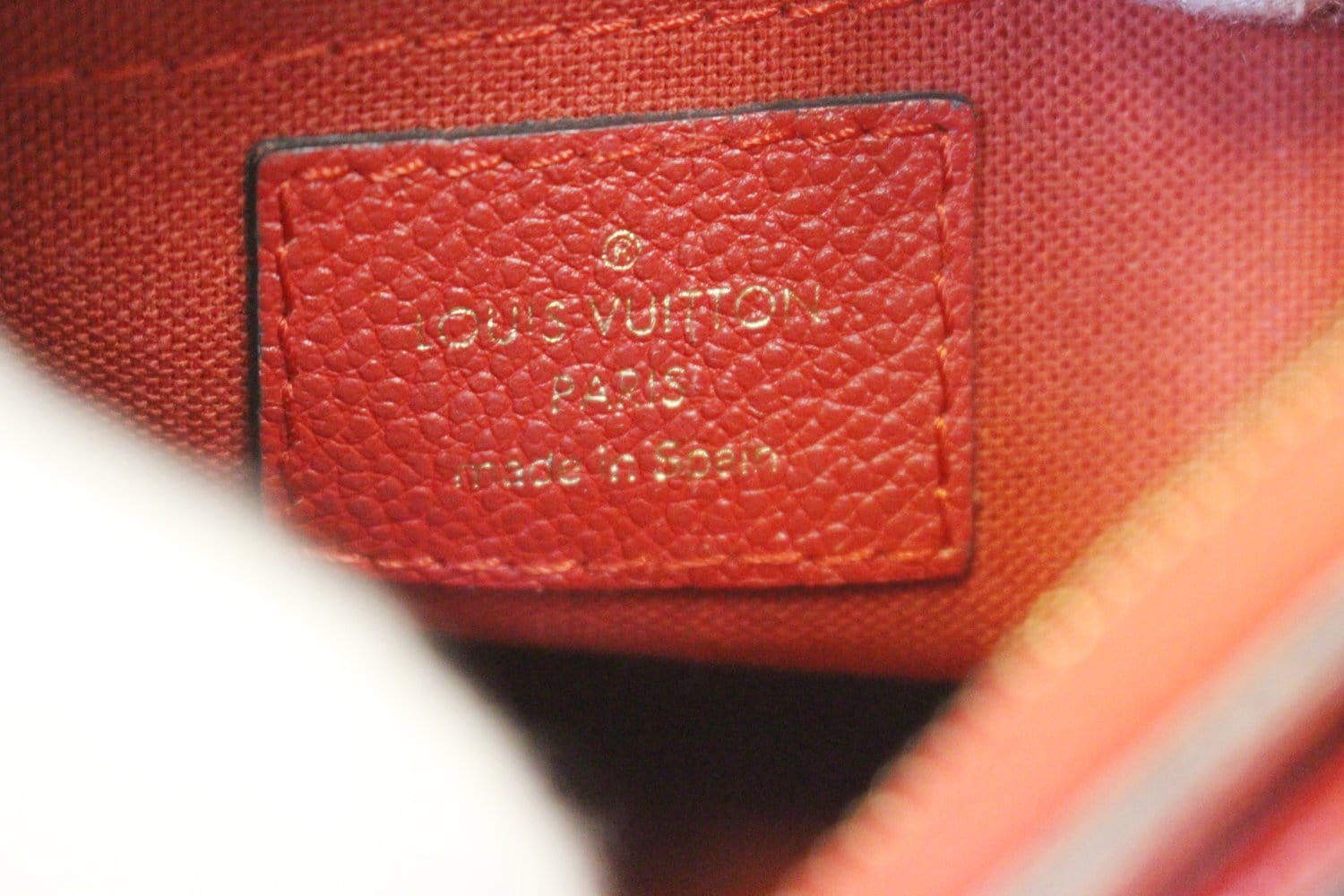 Pallas clutch bag Louis Vuitton Blue in Denim - Jeans - 27457521