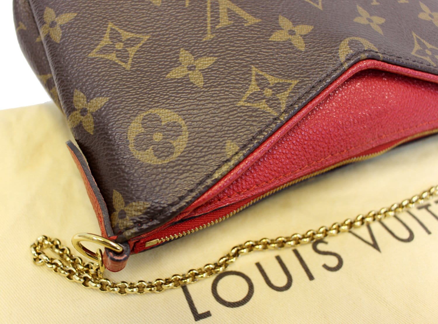 Louis Vuitton Black Monogram Canvas Pallas Clutch Crossbody Bag
